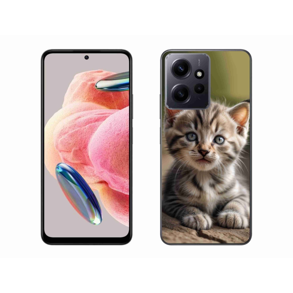 Gélový kryt mmCase na Xiaomi Redmi Note 12 4G - roztomilé mačiatko 9