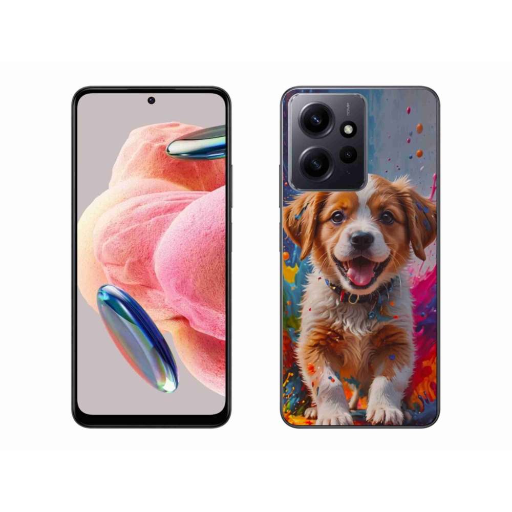 Gélový kryt mmCase na Xiaomi Redmi Note 12 4G - roztomilé šteňa 3