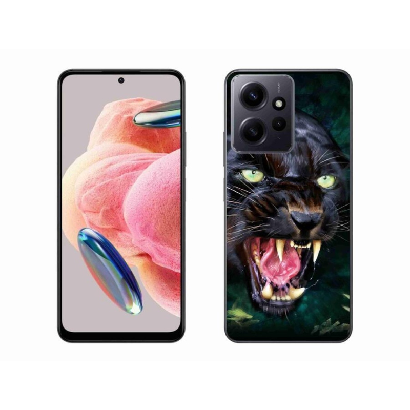 Gélový kryt mmCase na Xiaomi Redmi Note 12 4G - rozzúrený čierny panter