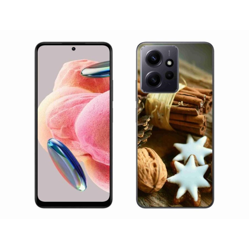 Gélový kryt mmCase na Xiaomi Redmi Note 12 4G - škorica a perníčky