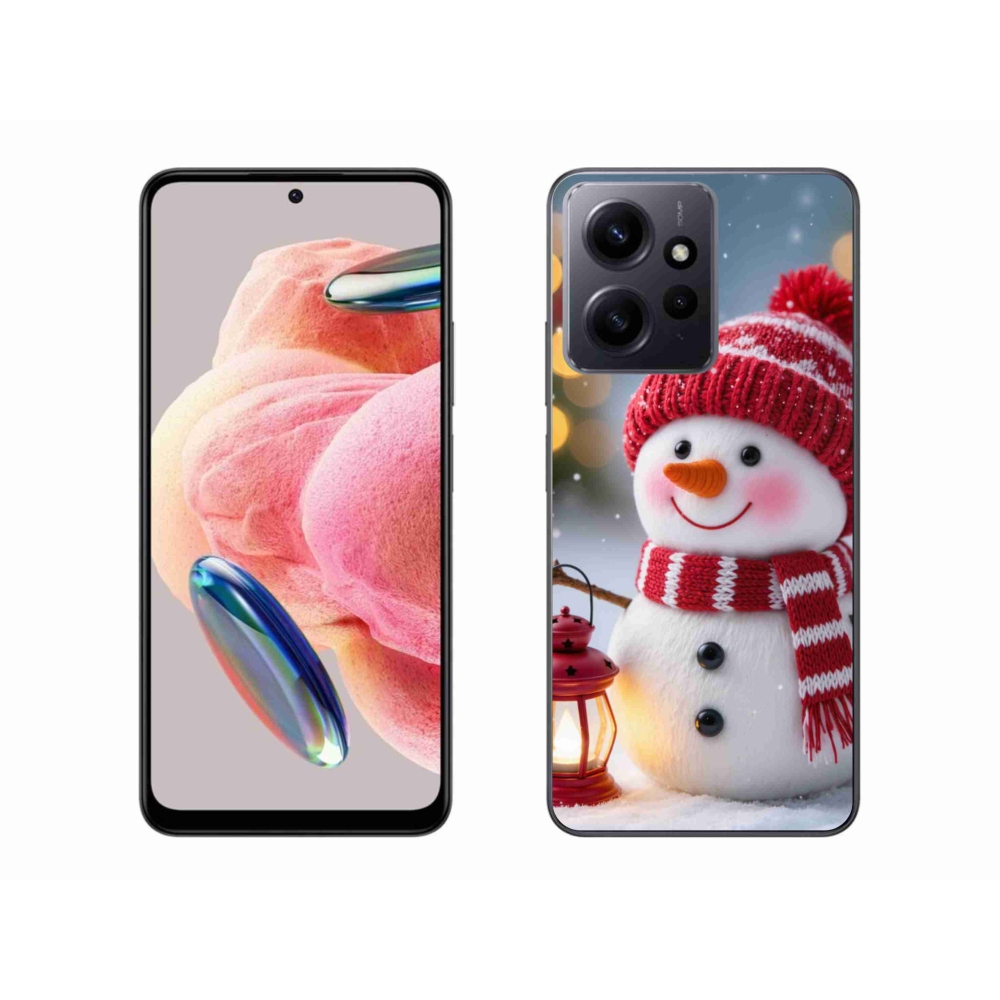 Gélový kryt mmCase na Xiaomi Redmi Note 12 4G - snehuliak 2