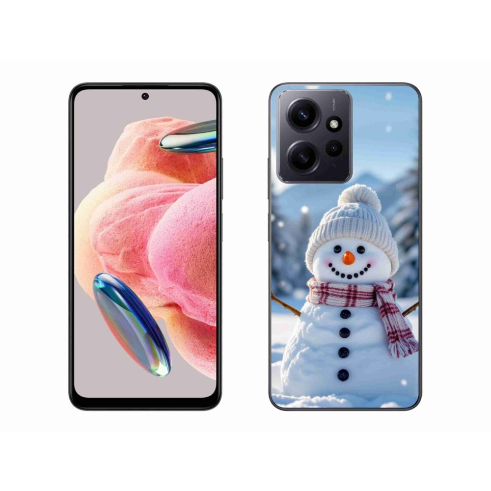Gélový kryt mmCase na Xiaomi Redmi Note 12 4G - snehuliak 3