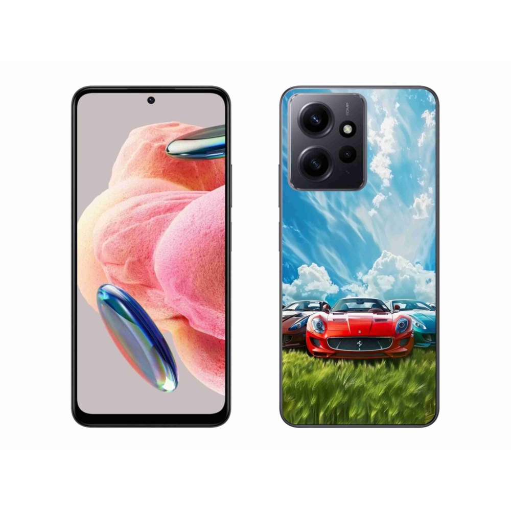 Gélový kryt mmCase na Xiaomi Redmi Note 12 4G - športové vozidlá