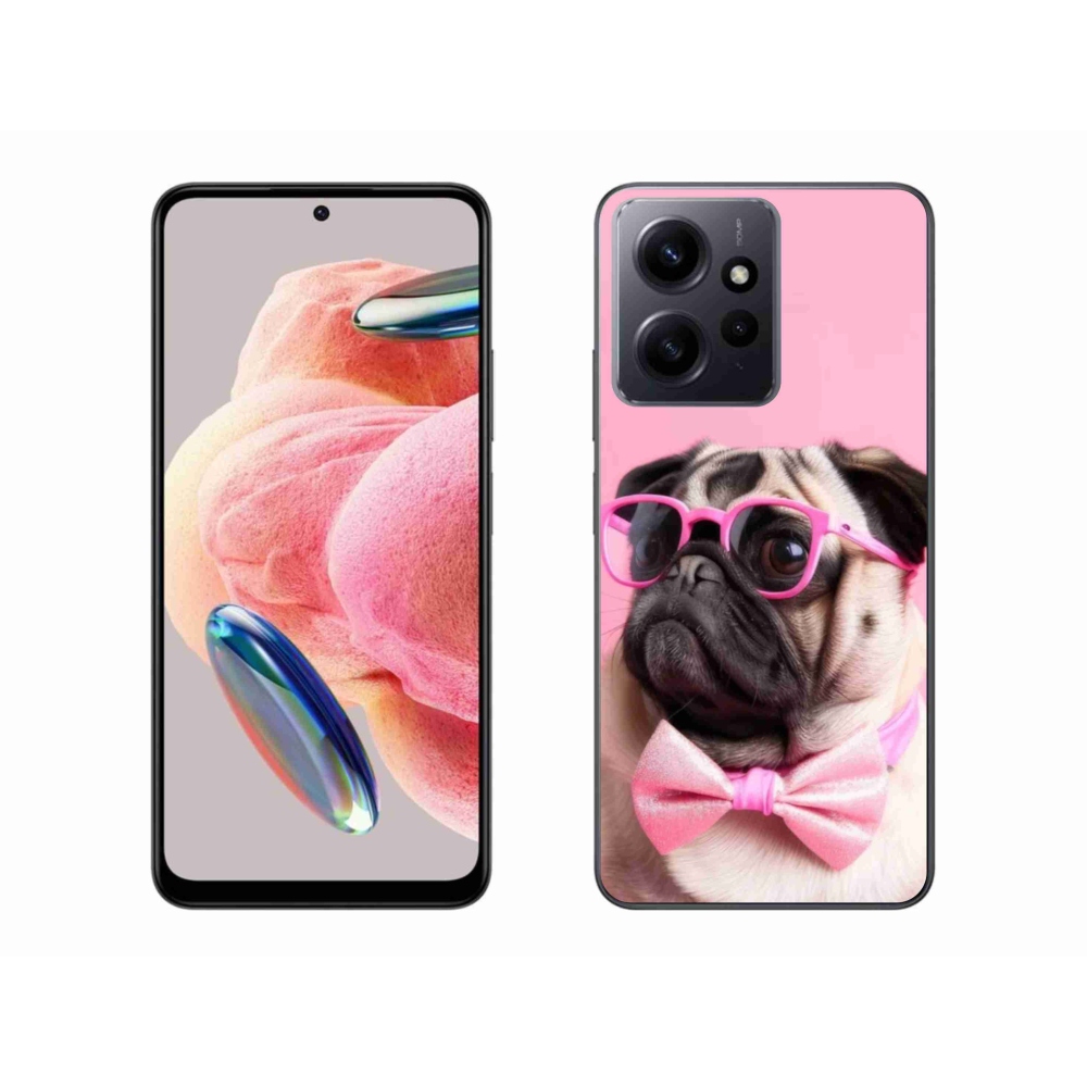 Gélový kryt mmCase na Xiaomi Redmi Note 12 4G - štýlový mops