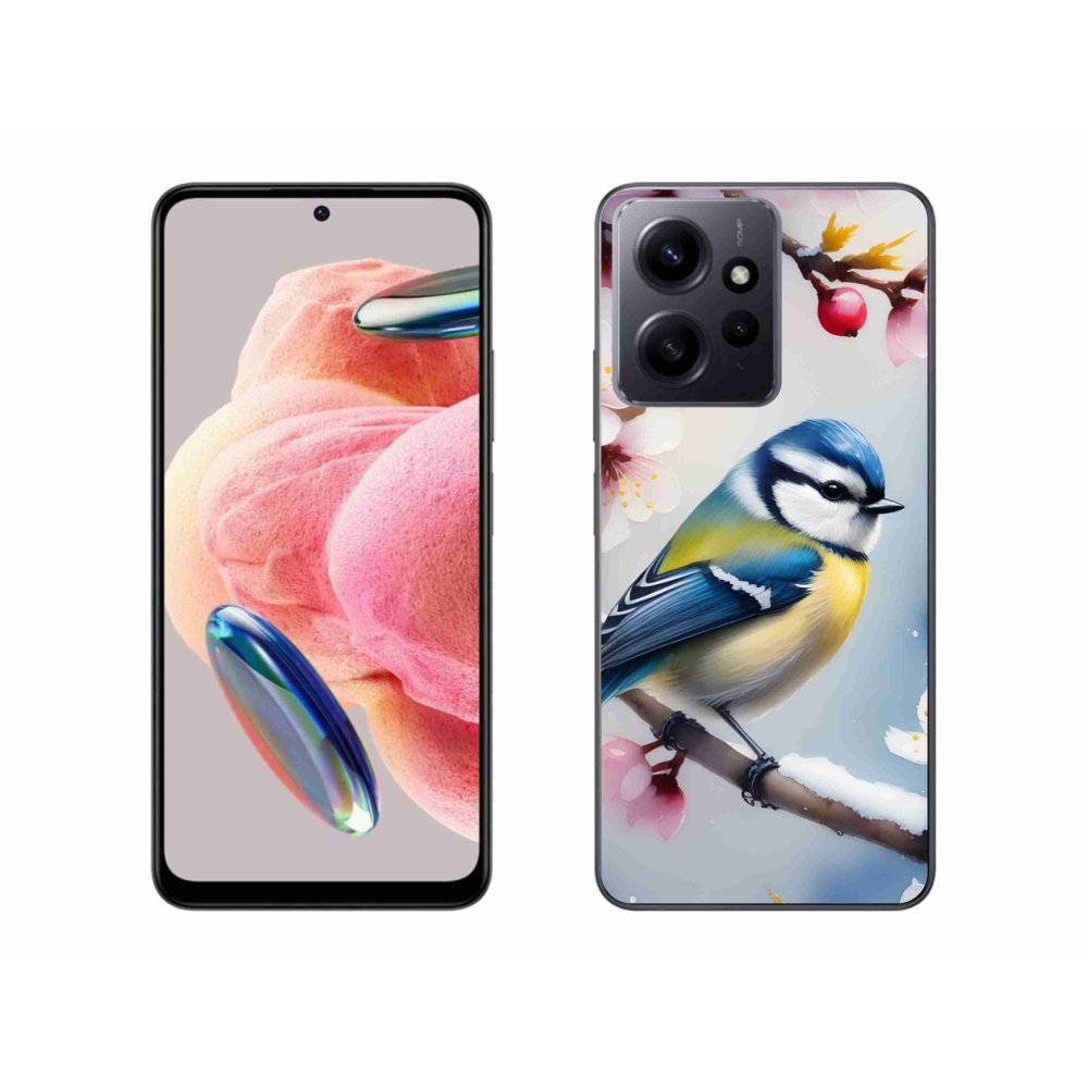 Gélový kryt mmCase na Xiaomi Redmi Note 12 4G - sýkorka