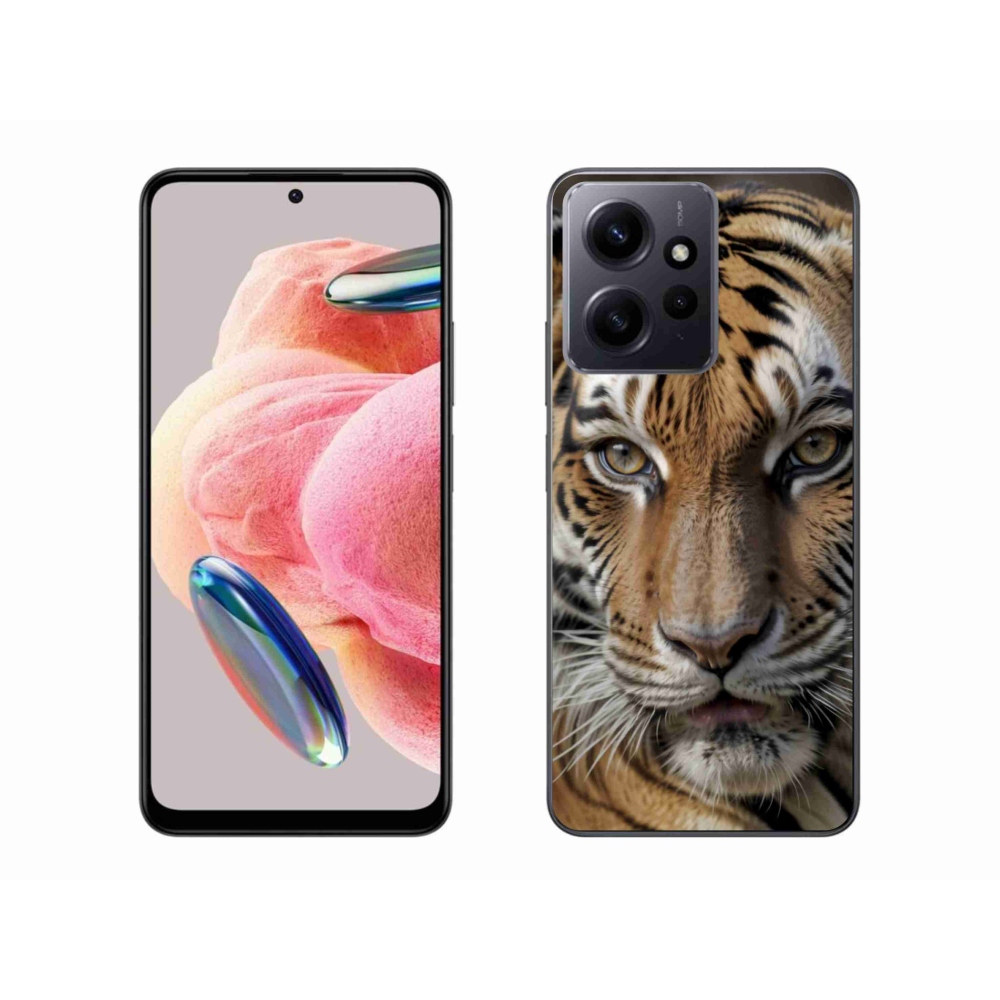 Gélový kryt mmCase na Xiaomi Redmi Note 12 4G - tigrie pohľad