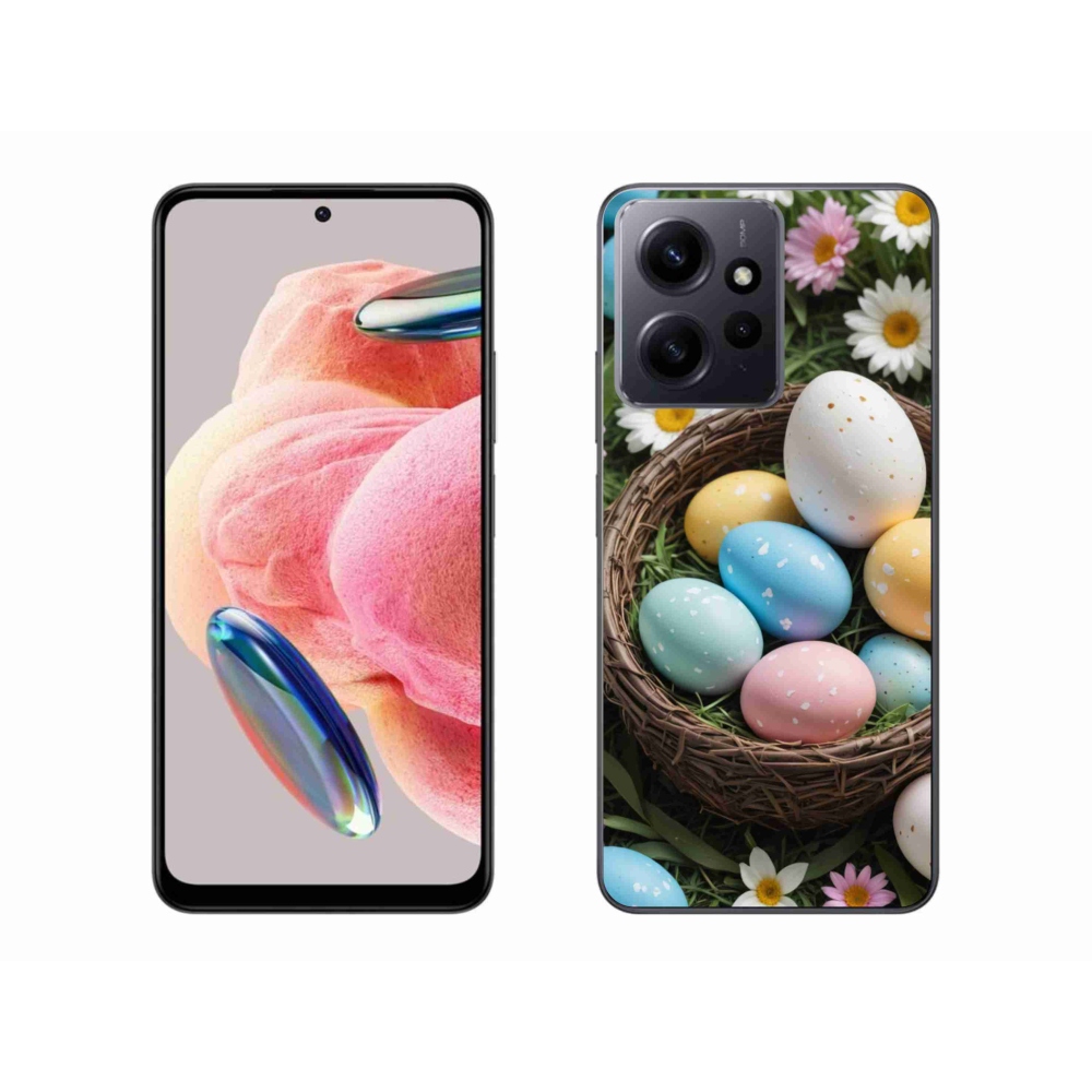 Gélový kryt mmCase na Xiaomi Redmi Note 12 4G - veľkonočné vajíčka 2