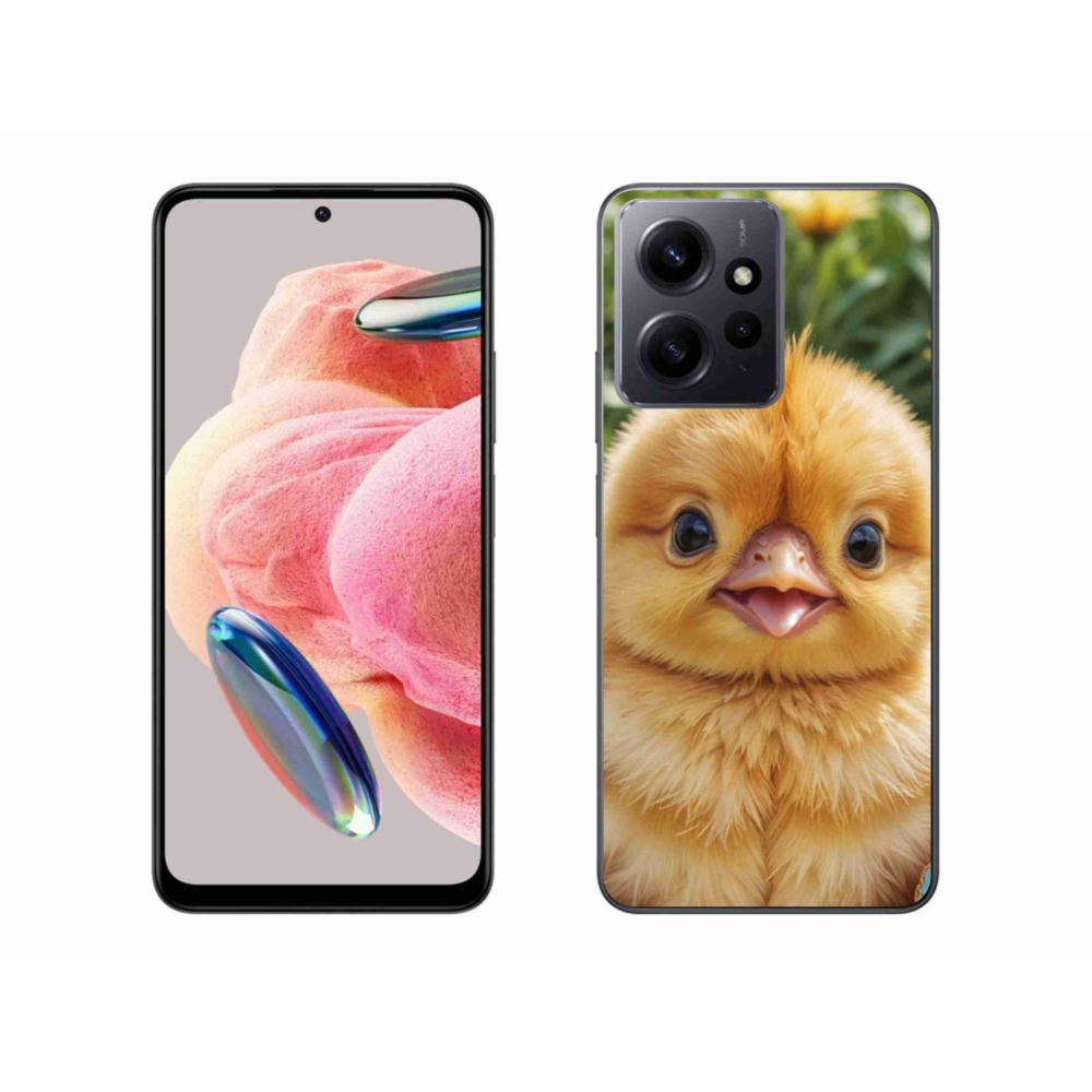 Gélový kryt mmCase na Xiaomi Redmi Note 12 4G - veselé kuriatko