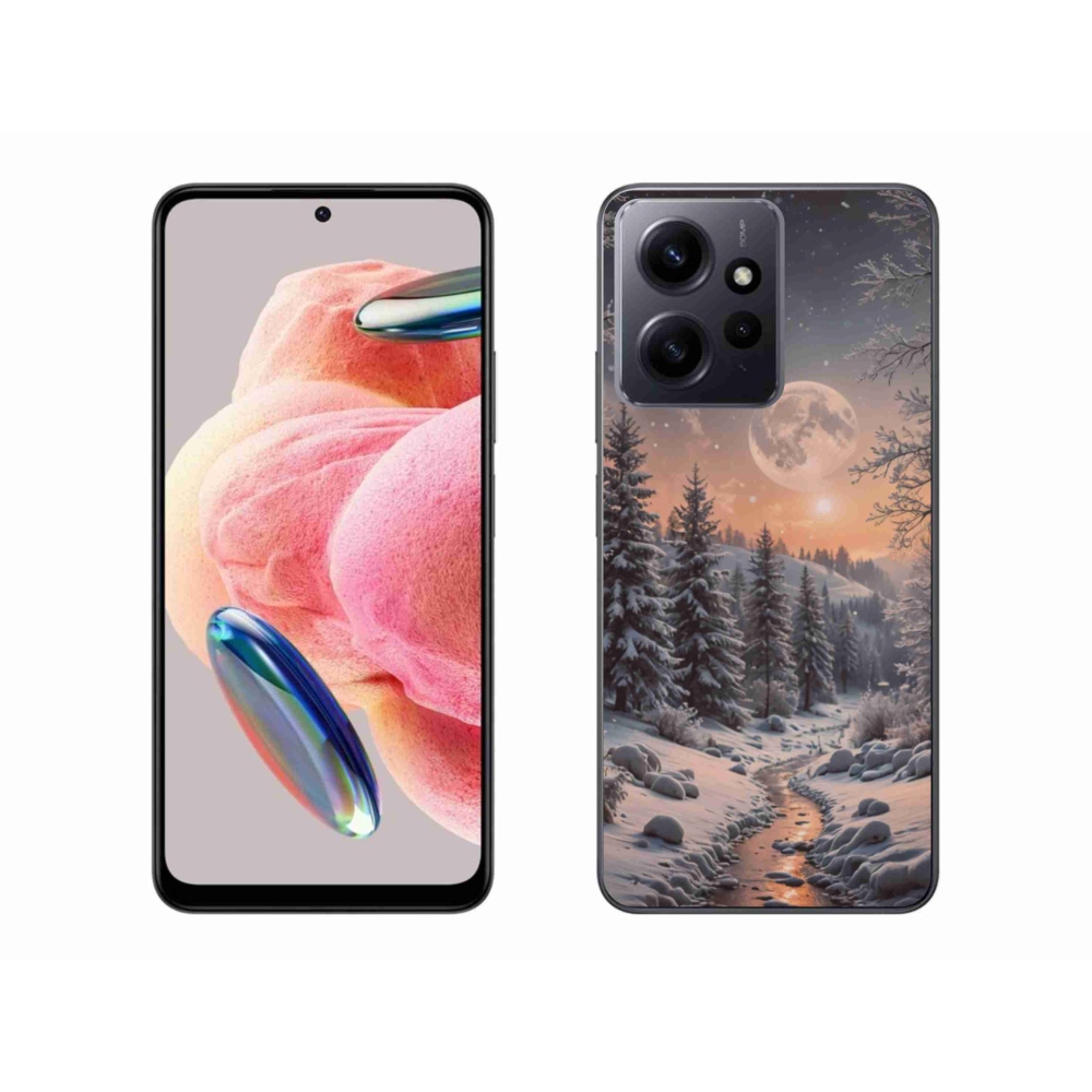 Gélový kryt mmCase na Xiaomi Redmi Note 12 4G - zimná krajina 2