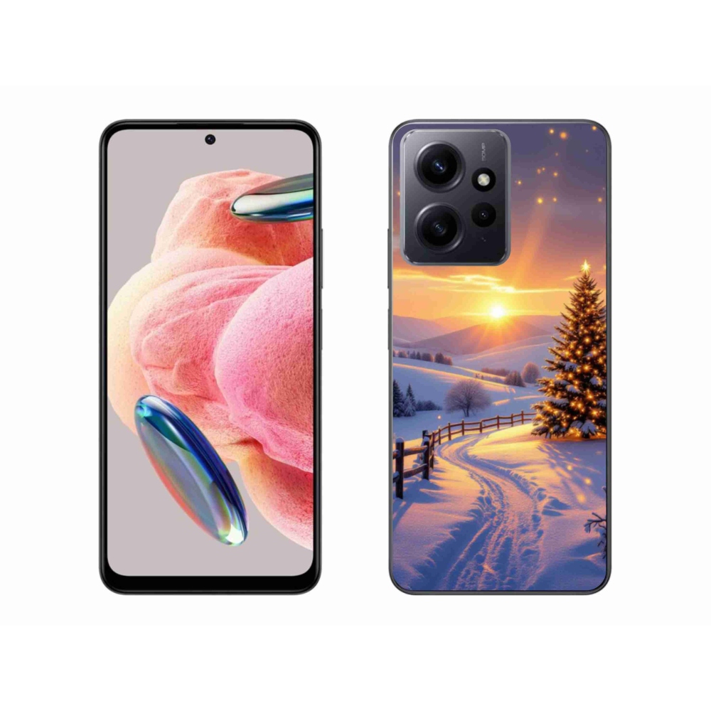 Gélový kryt mmCase na Xiaomi Redmi Note 12 4G - zimná krajina