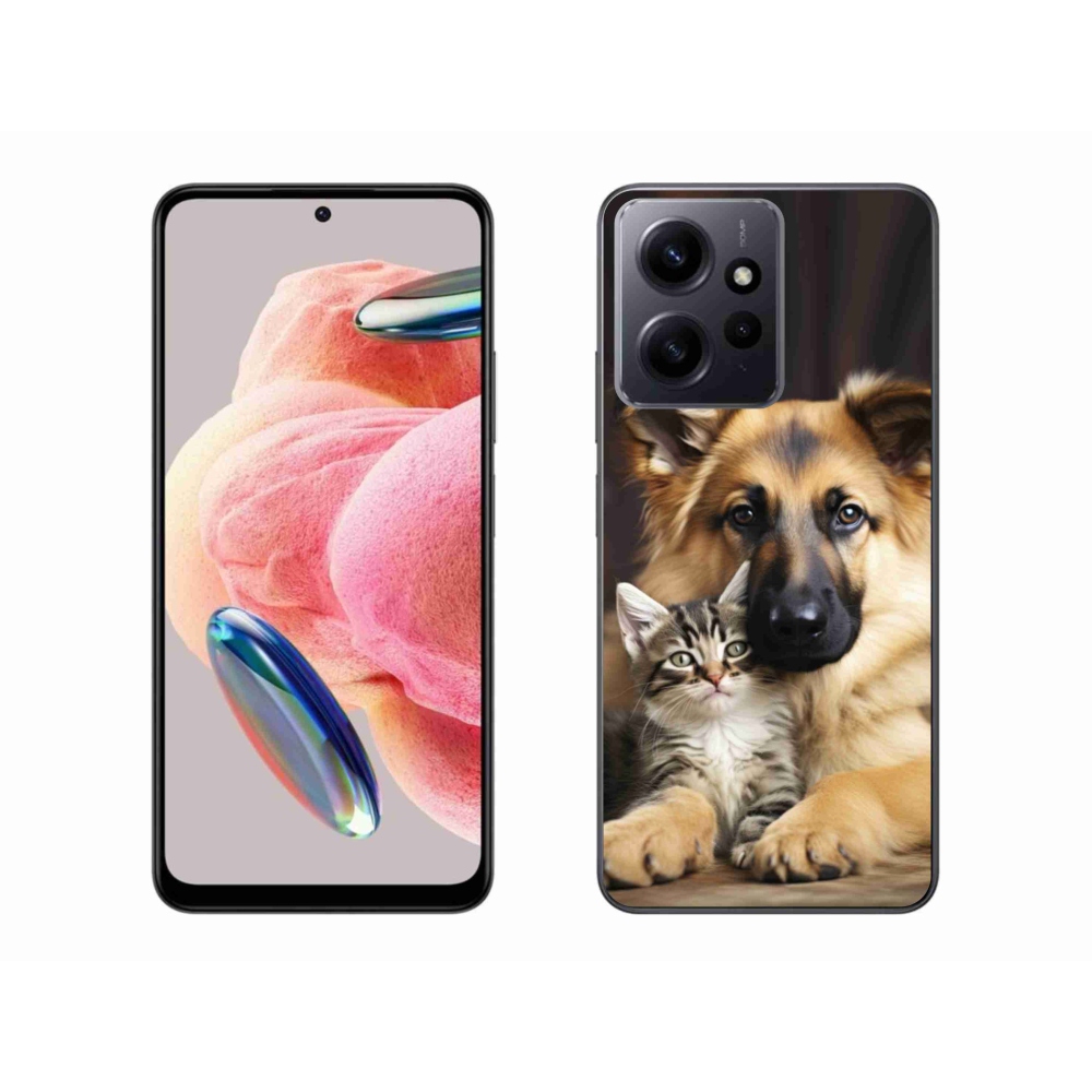 Gélový kryt mmCase na Xiaomi Redmi Note 12 4G - zvieracie priateľstvo