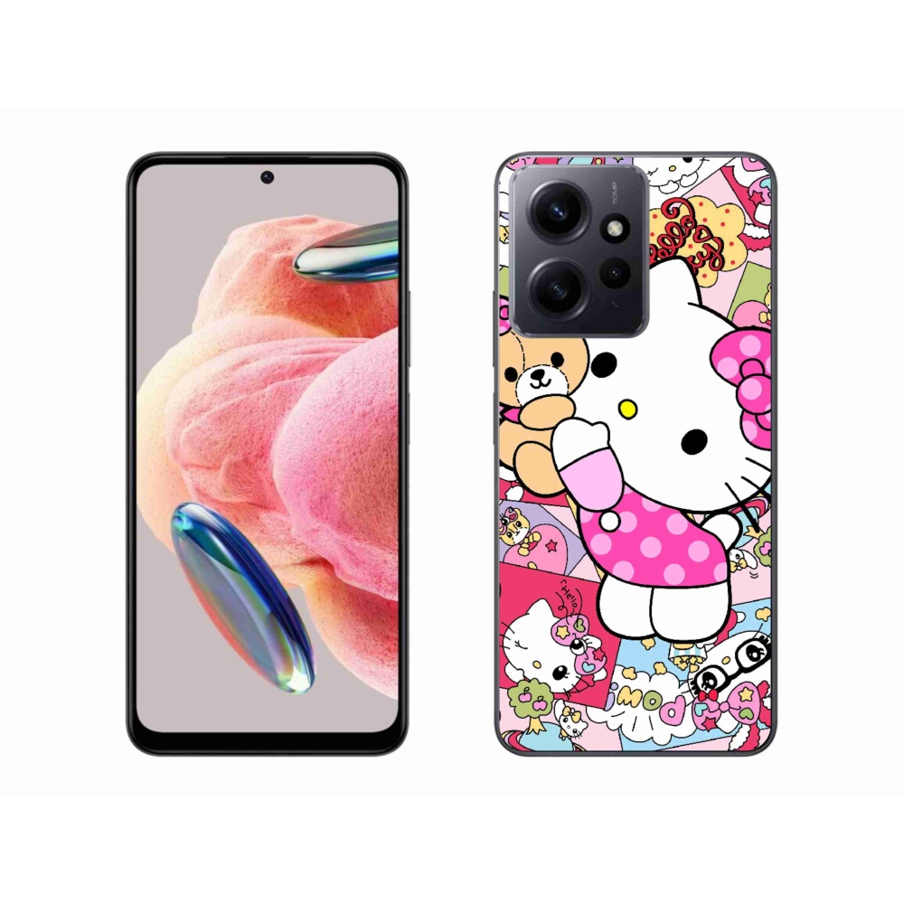 Gélový kryt mmCase na Xiaomi Redmi Note 12 - cute kitty