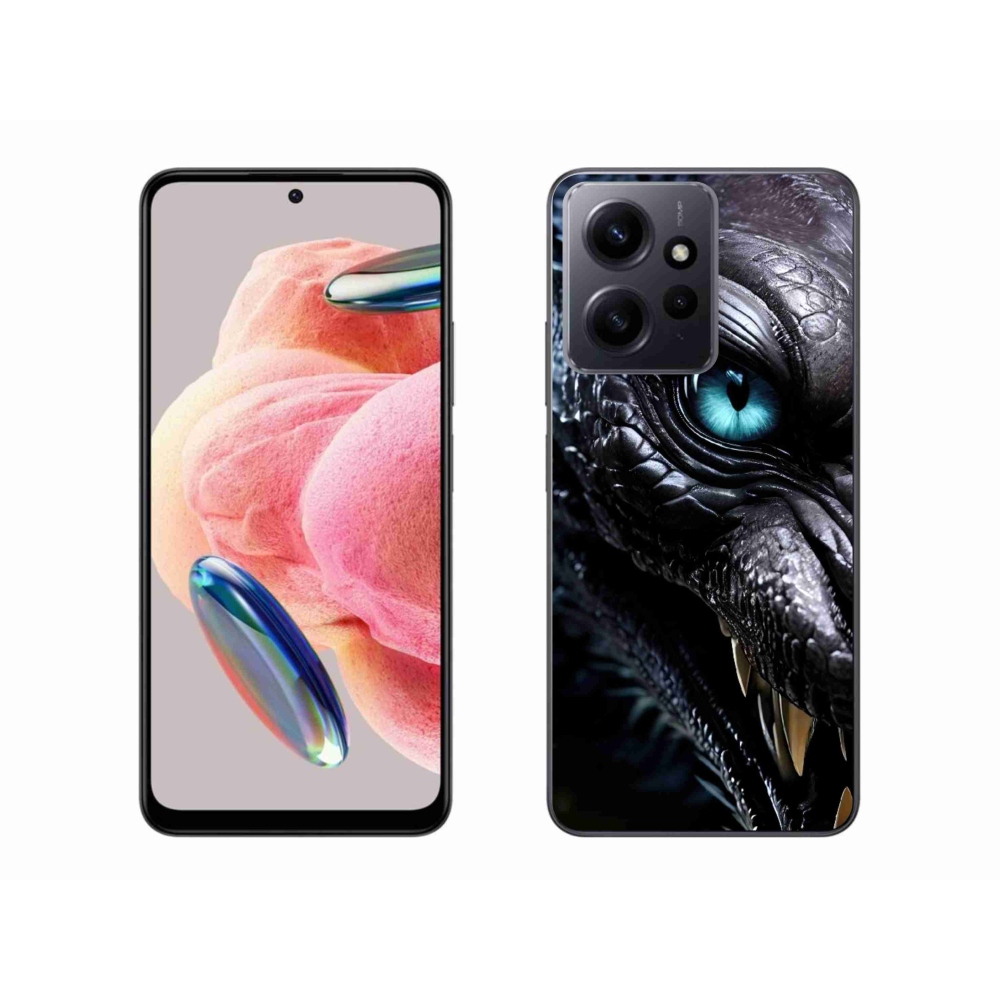 Gélový kryt mmCase na Xiaomi Redmi Note 12 - dračí pohľad