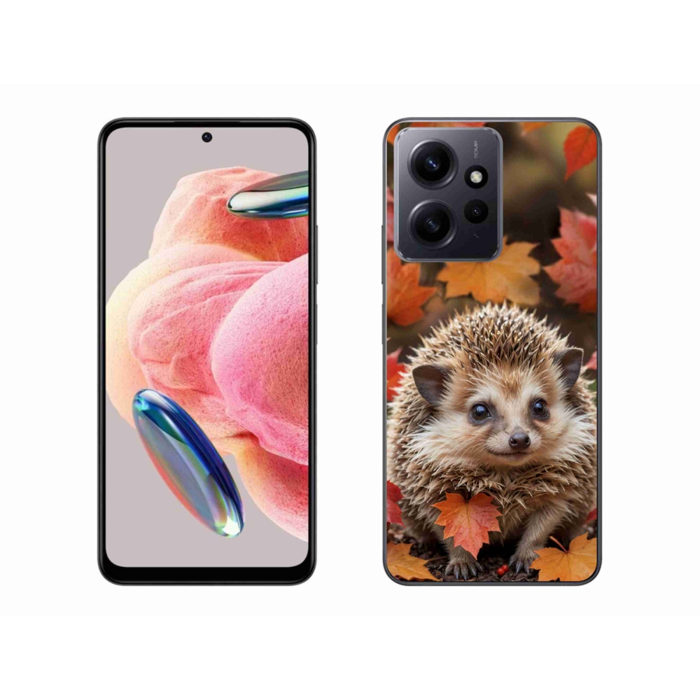 Gélový kryt mmCase na Xiaomi Redmi Note 12 - ježko v lístia
