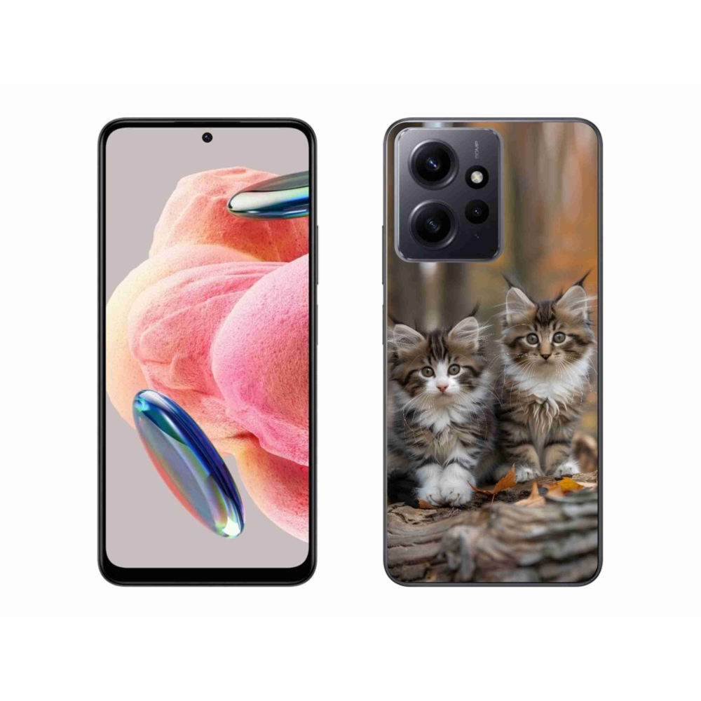 Gélový kryt mmCase na Xiaomi Redmi Note 12 - mačacie duo 3