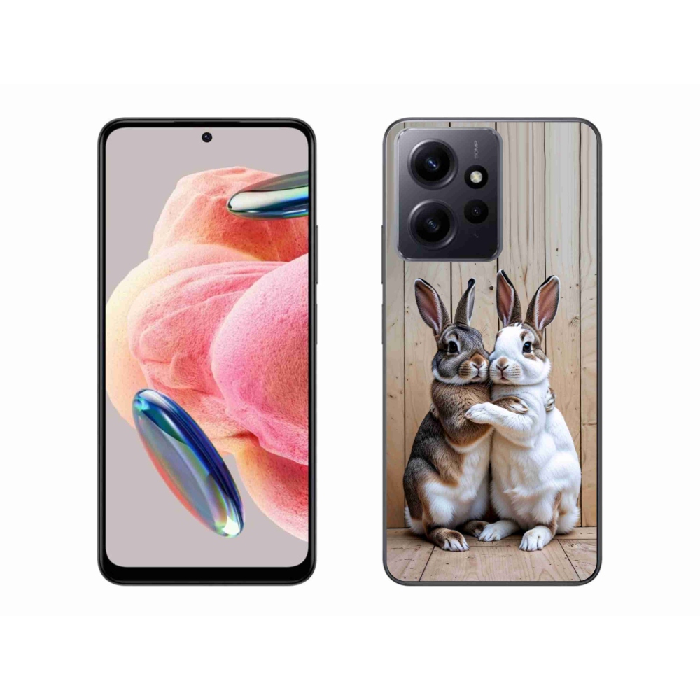 Gélový kryt mmCase na Xiaomi Redmi Note 12 - králičie pár