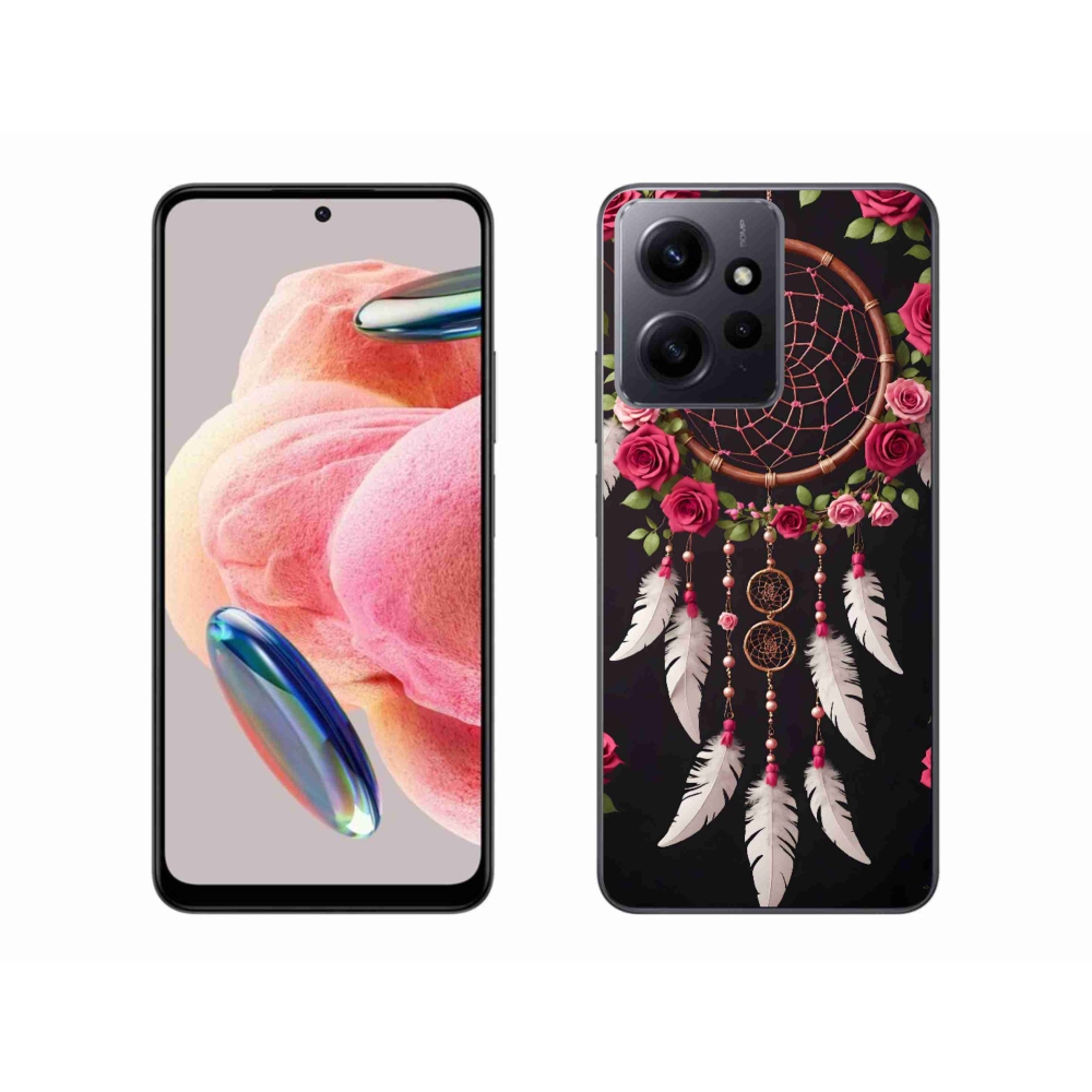 Gélový kryt mmCase na Xiaomi Redmi Note 12 - lapač snov s ružami