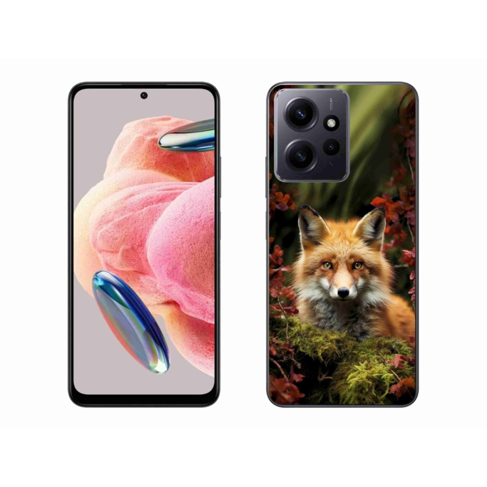 Gélový kryt mmCase na Xiaomi Redmi Note 12 - líška v lese
