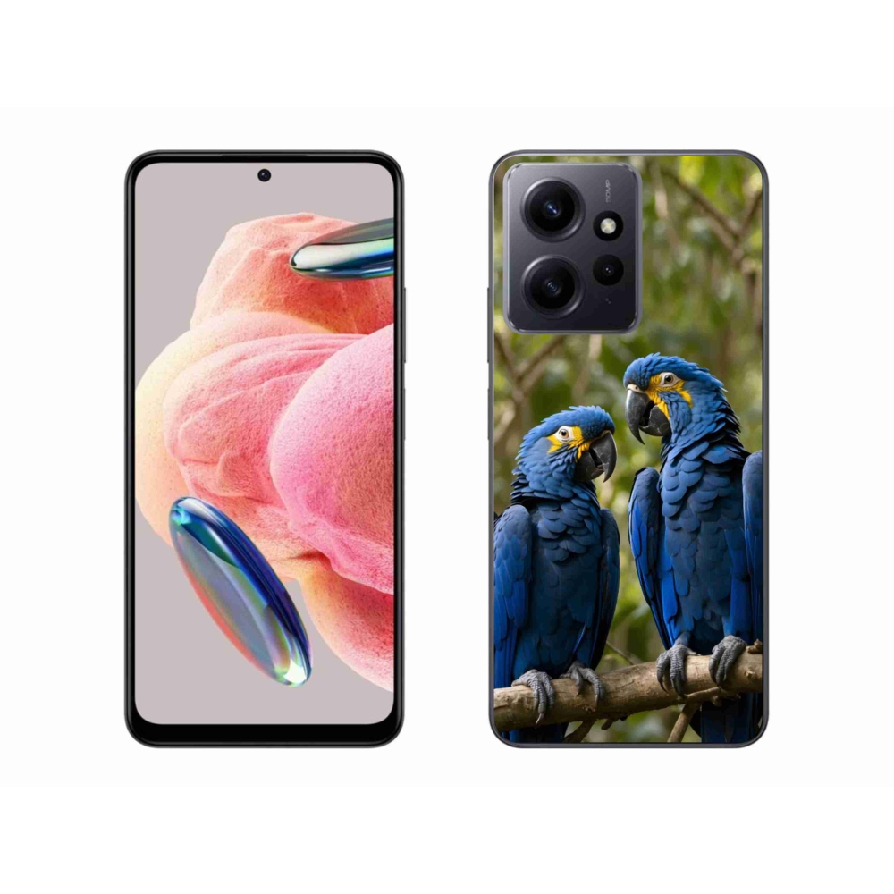 Gélový kryt mmCase na Xiaomi Redmi Note 12 - papagájové duo