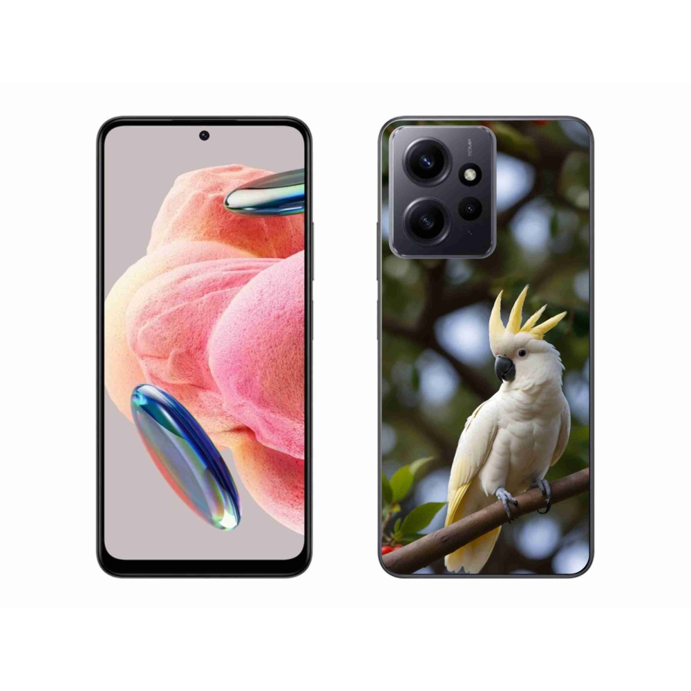 Gélový kryt mmCase na Xiaomi Redmi Note 12 - papagáj kakadu 3