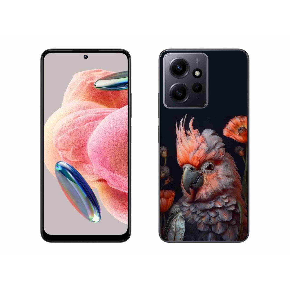 Gélový kryt mmCase na Xiaomi Redmi Note 12 - papagáj kakadu vo farbách