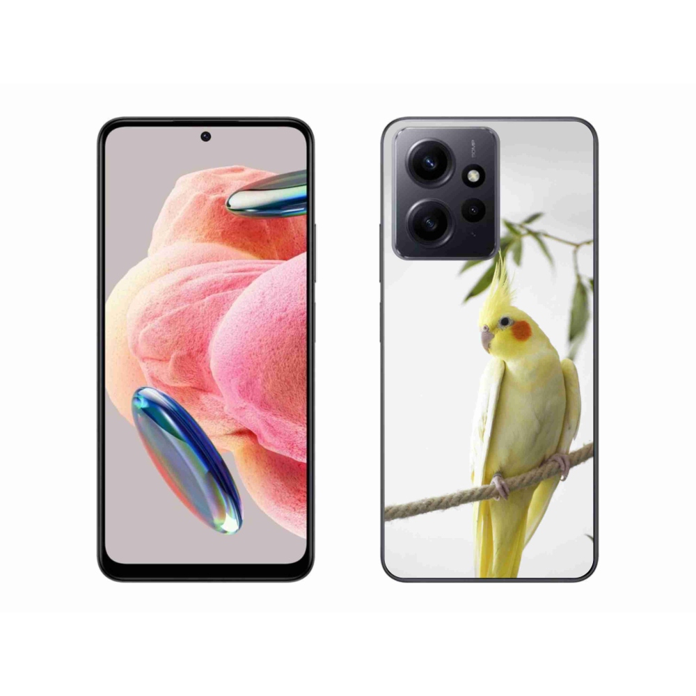 Gélový kryt mmCase na Xiaomi Redmi Note 12 - papagáj korela chocholatá