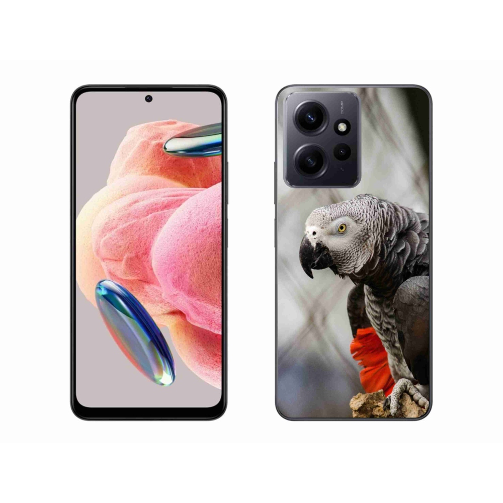 Gélový kryt mmCase na Xiaomi Redmi Note 12 - papagáj žako 3