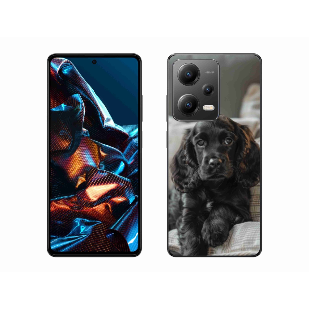 Gélový kryt mmCase na Xiaomi Redmi Note 12 Pro 5G - anglický kokeršpaniel