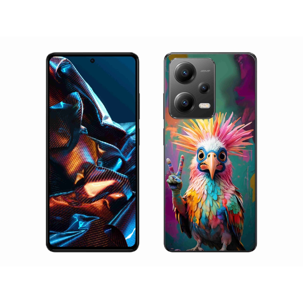 Gélový kryt mmCase na Xiaomi Redmi Note 12 Pro 5G - farebný rebel