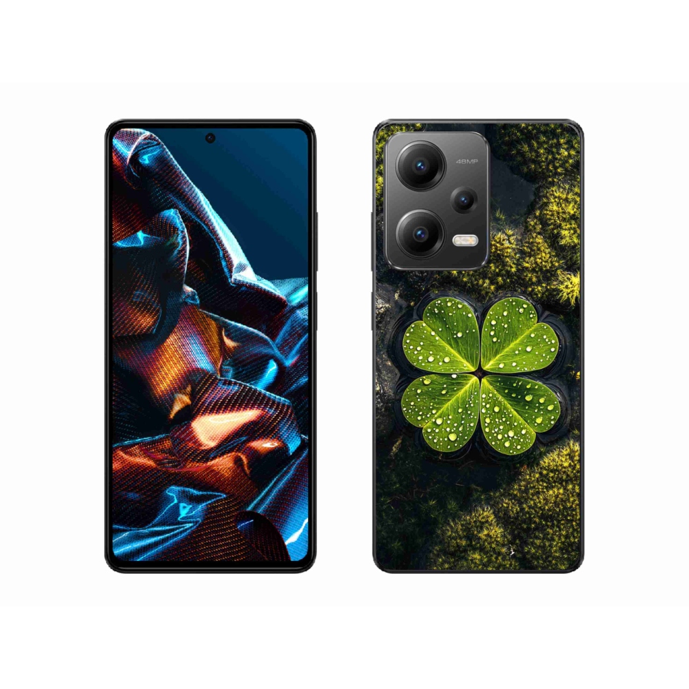 Gélový kryt mmCase na Xiaomi Redmi Note 12 Pro 5G - štvorlístok