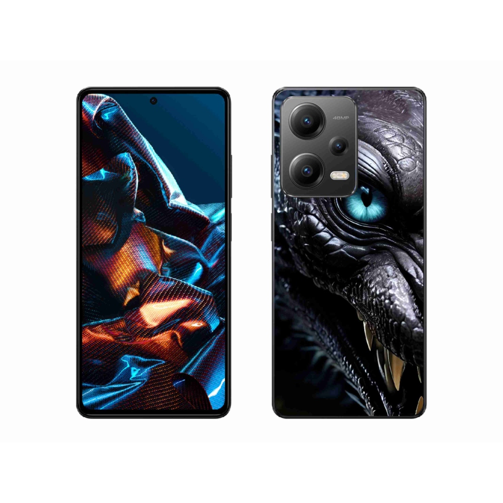 Gélový kryt mmCase na Xiaomi Redmi Note 12 Pro 5G - dračí pohľad