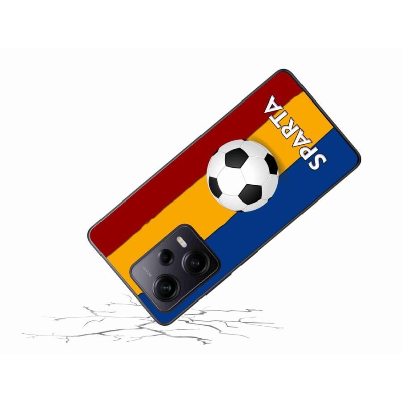 Gélový kryt mmCase na Xiaomi Redmi Note 12 Pro+ 5G - futbal 1