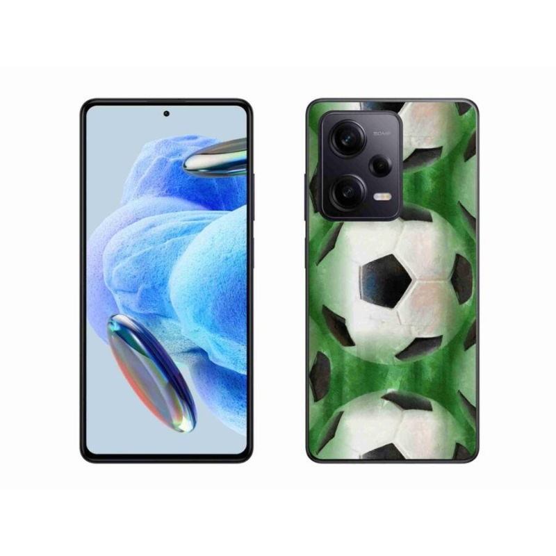 Gélový kryt mmCase na Xiaomi Redmi Note 12 Pro+ 5G - futbalová lopta