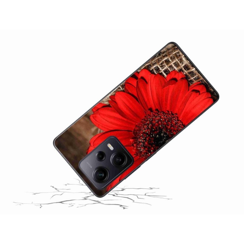 Gélový kryt mmCase na Xiaomi Redmi Note 12 Pro+ 5G - gerbera