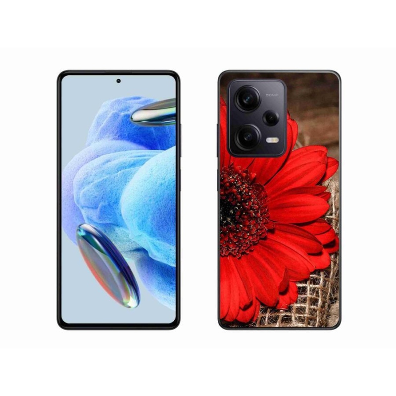 Gélový kryt mmCase na Xiaomi Redmi Note 12 Pro+ 5G - gerbera