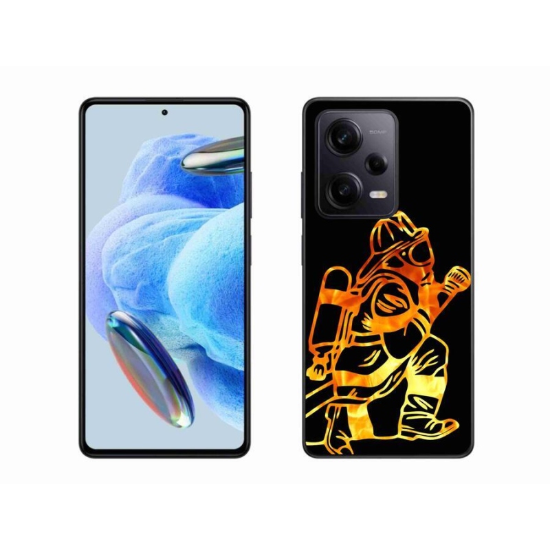 Gélový kryt mmCase na Xiaomi Redmi Note 12 Pro+ 5G - hasič 1