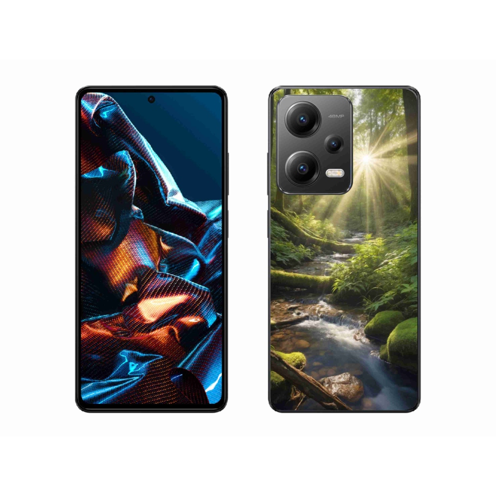 Gélový kryt mmCase na Xiaomi Redmi Note 12 Pre 5G - hlbina lesa