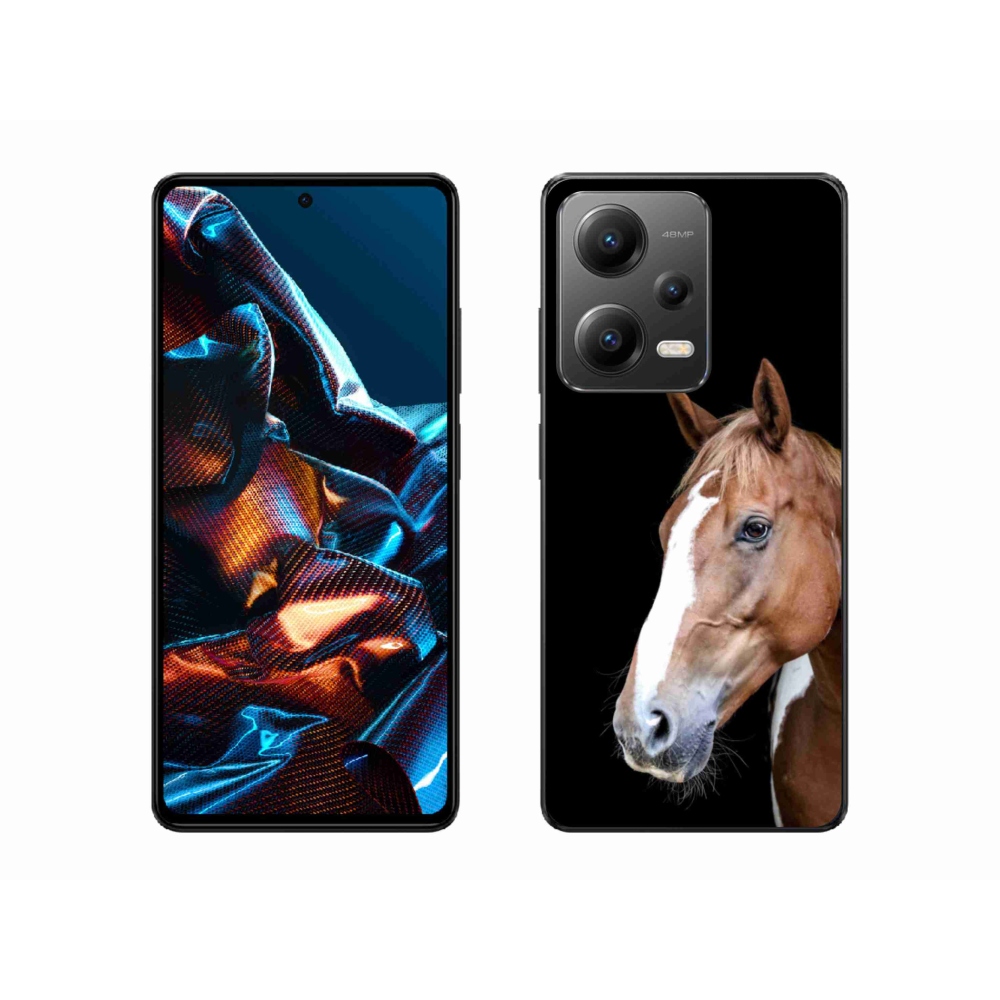 Gélový kryt mmCase na Xiaomi Redmi Note 12 Pro 5G - hnedý kôň 3