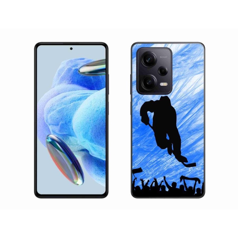 Gélový kryt mmCase na Xiaomi Redmi Note 12 Pro+ 5G - hokejový hráč