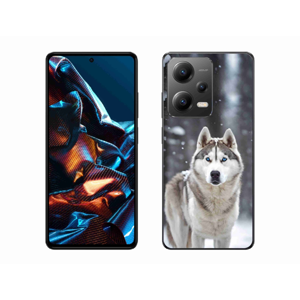 Gélový kryt mmCase na Xiaomi Redmi Note 12 Pre 5G - husky 2