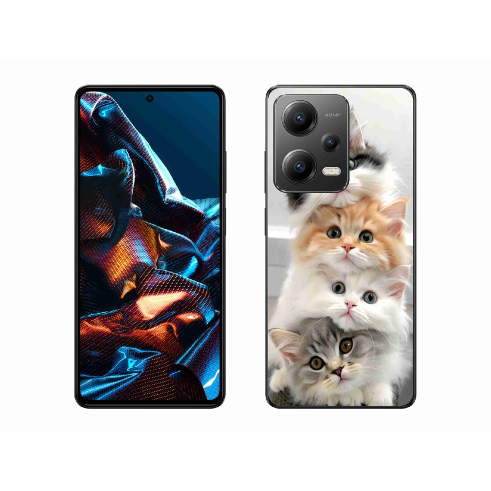 Gélový kryt mmCase na Xiaomi Redmi Note 12 Pre 5G - mačacia partia
