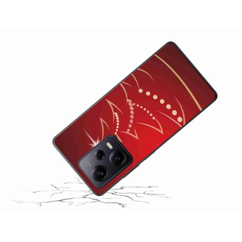Gélový kryt mmCase na Xiaomi Redmi Note 12 Pro+ 5G - kreslený vianočný stromček