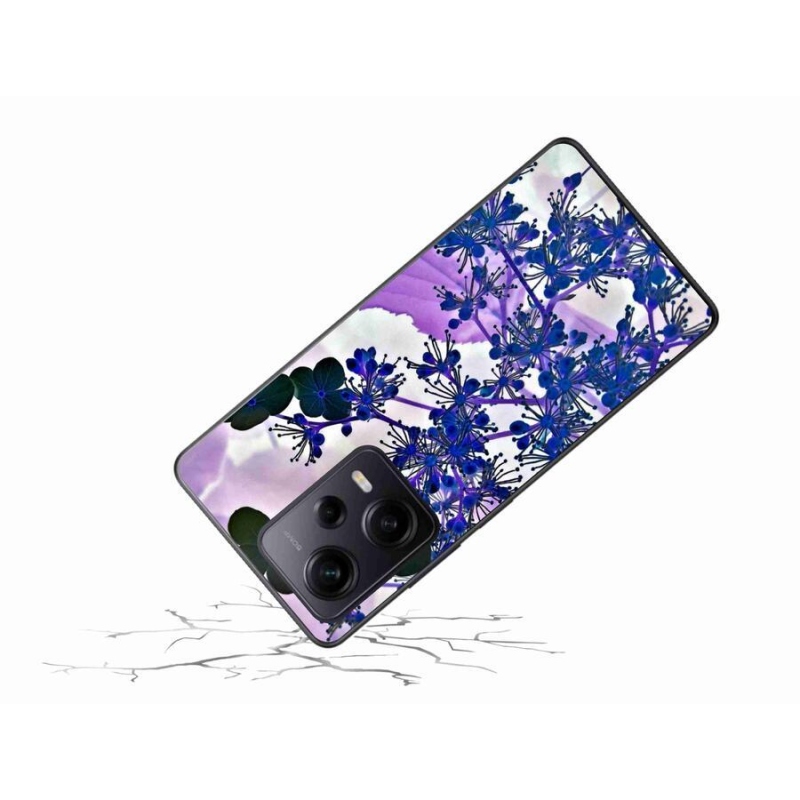 Gélový kryt mmCase na Xiaomi Redmi Note 12 Pro+ 5G - kvet hortenzie