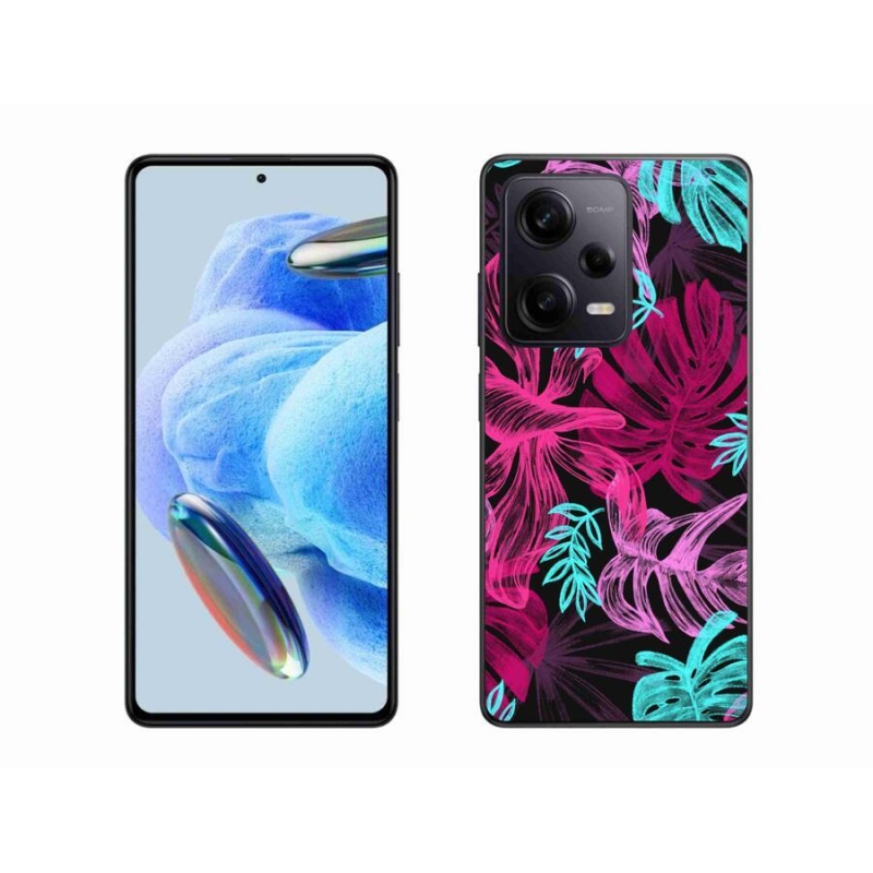 Gélový kryt mmCase na Xiaomi Redmi Note 12 Pro+ 5G - kvety 1