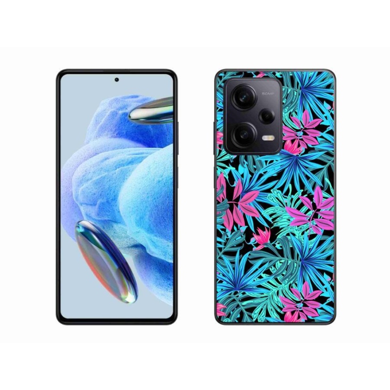 Gélový kryt mmCase na Xiaomi Redmi Note 12 Pro+ 5G - kvety 3