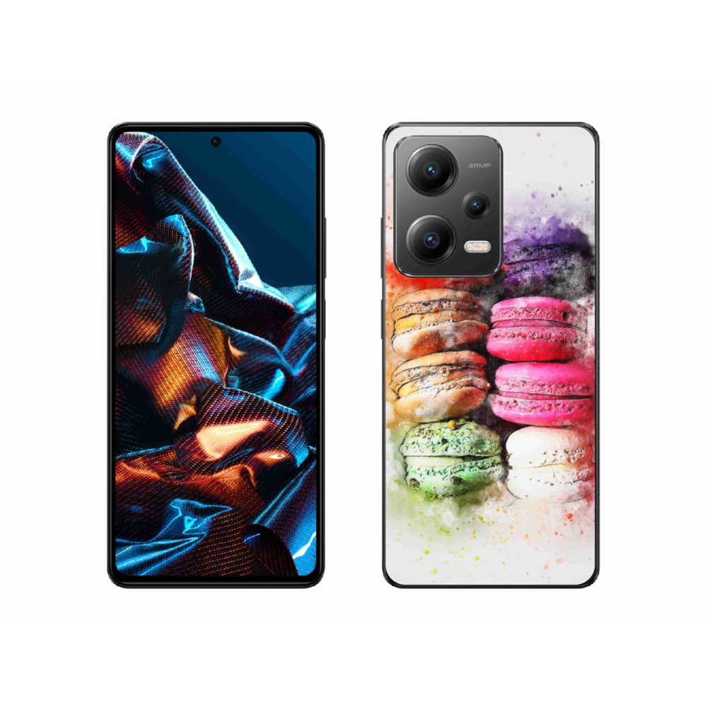 Gélový kryt mmCase na Xiaomi Redmi Note 12 Pre 5G - makrónky