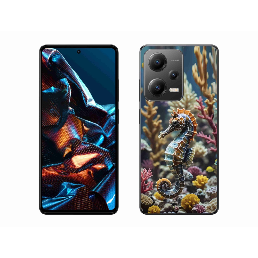 Gélový kryt mmCase na Xiaomi Redmi Note 12 Pro 5G - morský koník 2