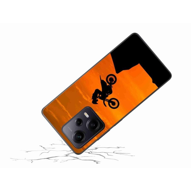 Gélový kryt mmCase na Xiaomi Redmi Note 12 Pro+ 5G - motocross
