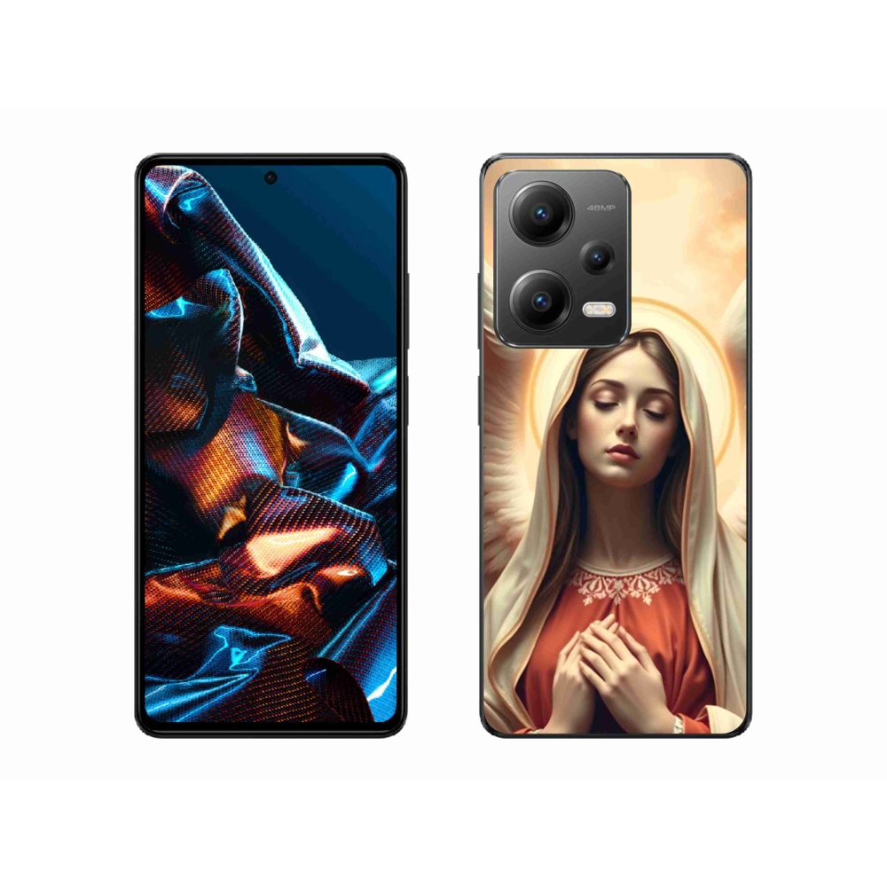 Gélový kryt mmCase na Xiaomi Redmi Note 12 Pre 5G - náboženský motív