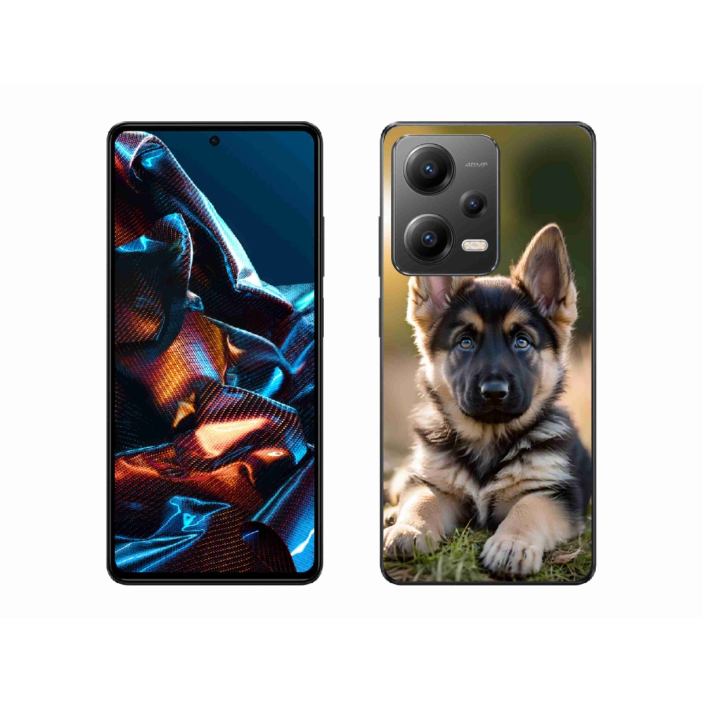 Gélový kryt mmCase na Xiaomi Redmi Note 12 Pro 5G - nemecký ovčiak v prírode